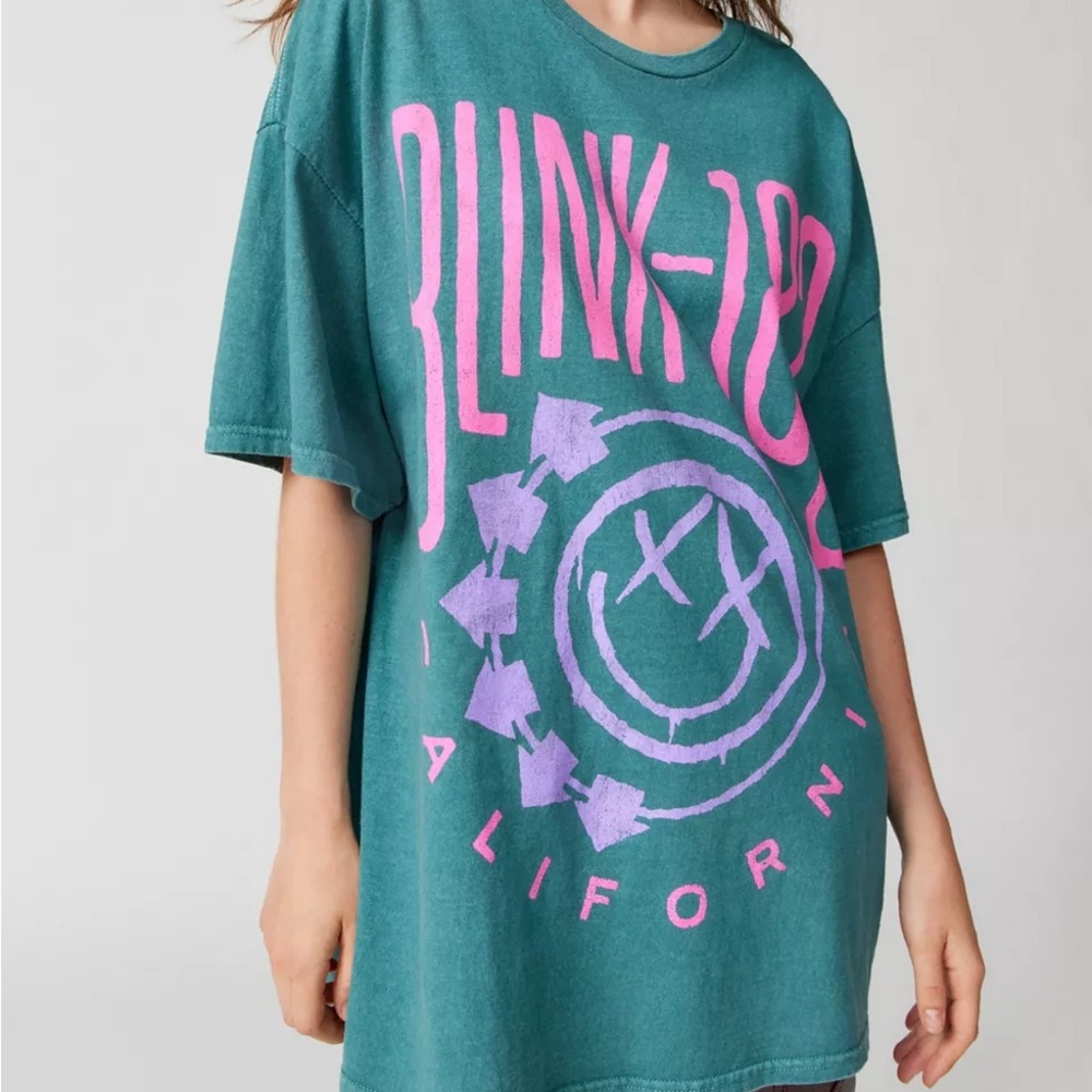 Urban Outfitters Blink 182 T-Shirt Dress - L/XL